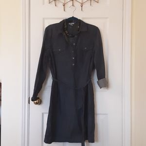 Long Sleeve Denim Dress